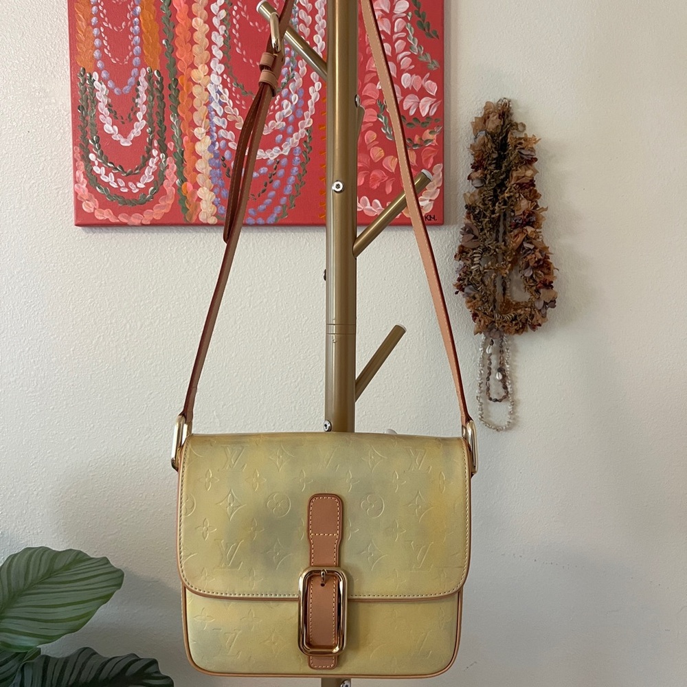 Louis Vuitton Butter Yellow Crossbody Bag